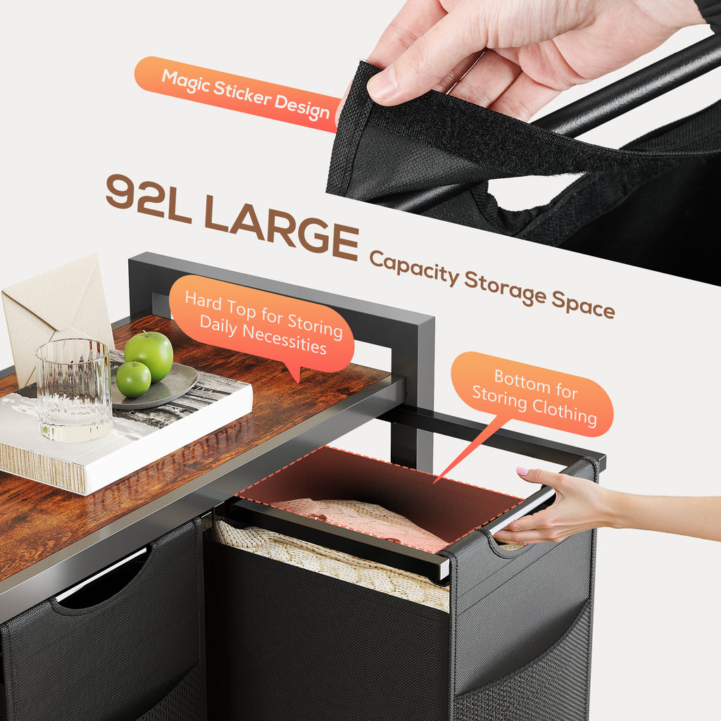 Rolling laundry hamper dimensions and product details